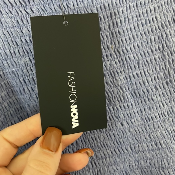 Never worn with tags violet dress from Fashion Nova! - Picture 4 of 4